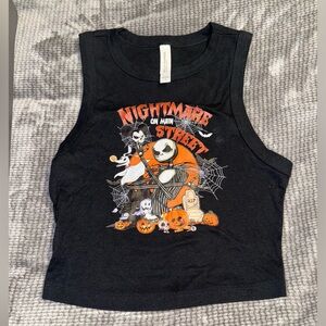 Nightmare Before Christmas Tank top